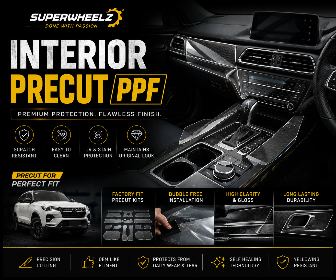 INTERIOR PRE-CUT PPF
